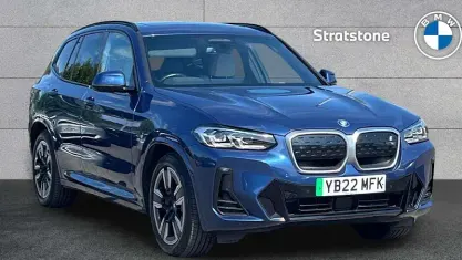 Used BMW iX3 M Sport 210 kW (286 HP) 2022 Blue SUV