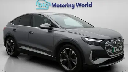 Used Audi Q4 Sportback e-tron S-Line 219 kW (299 HP) 2022 Grey SUV