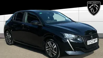 Used Peugeot 208 Active+ 102 HP (75 kW) 2023 Black Hatchback