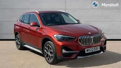 Sunset orange metallic Used 2022 BMW X1 xLine SUV | £19,886 (Good price)