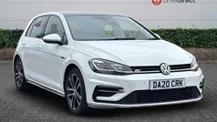 White Used 2020 VW Golf VII R-line Edition Hatchback | £19,100 (Fair price)