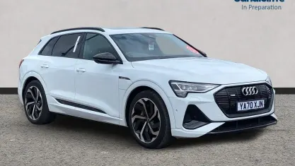 Used Audi e-tron Black Edition 230 kW (313 HP) 2023 White SUV