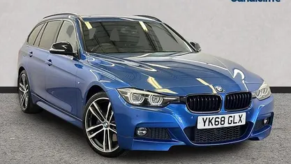 Begagnad BMW 320 M Sport 184 HK (135 kW) 2018 Blå Kombi