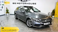Grey Used 2017 Mercedes C200 Premium Estate | £14,985 (Fair price)