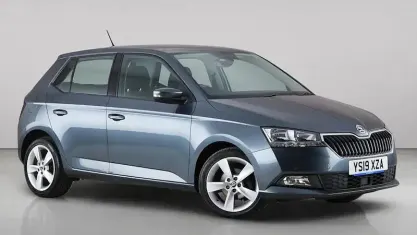 Used Skoda Fabia SE L 95 HP (69 kW) 2019 Grey Hatchback