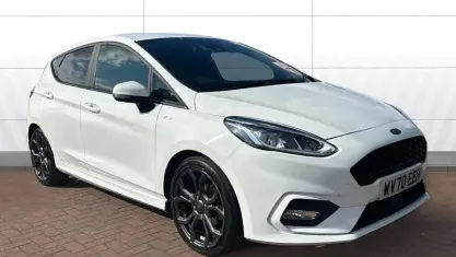 Used Ford Fiesta ST-Line 95 HP (69 kW) 2020 White Hatchback