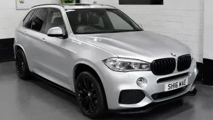 Used BMW X5 M Sport 258 HP (189 kW) 2016 Silver SUV