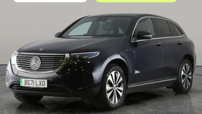 Used Mercedes EQC400 300 kW (408 HP) 2022 Blue SUV
