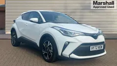 White Used 2022 Toyota C-HR Design SUV | £20,450 (Fair price)
