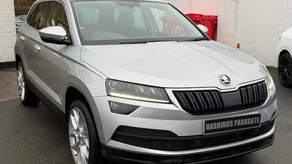 Used Skoda Karoq SE L 150 HP (110 kW) 2021 Silver SUV