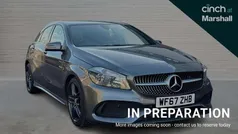 Grey Used 2017 Mercedes A160 AMG line Hatchback | £12,461 (Fair price)
