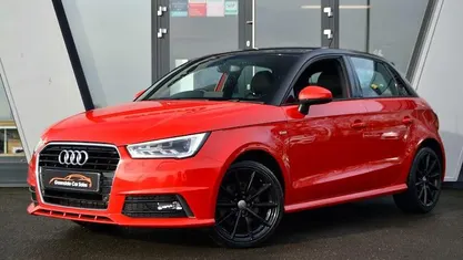 Used Audi A1 Sportback S-Line 125 HP (91 kW) 2018 Red Hatchback