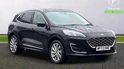 Black Used 2022 Ford Kuga Vignale SUV | £19,099 (Fair price)