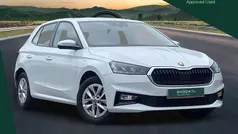 Moon white metallic Used 2023 Skoda Fabia Comfort Hatchback | £13,286 (Fair price)