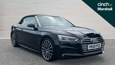 Black Used 2019 Audi A5 Cabriolet S-Line Cabriolet | £19,843 (Fair price)
