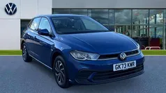 Reef blue metallic Used 2023 VW Polo Life Hatchback | £15,178 (Fair price)