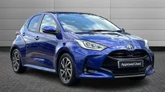 Blue Used 2023 Toyota Yaris Hybrid Design Hatchback | £17,595 (Fair price)