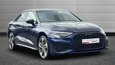 Navarra blue Used 2024 Audi A3 Black Edition Sedan | £26,595 (Fair price)