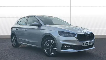 Used Skoda Fabia SE L 110 HP (80 kW) 2023 Silver Hatchback