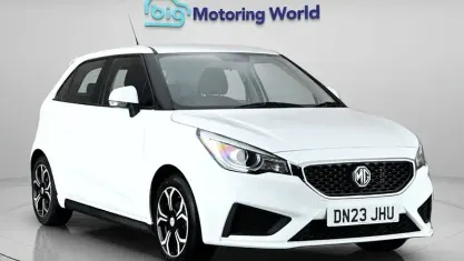 Used MG MG3 Excite 106 HP (77 kW) 2023 White Hatchback