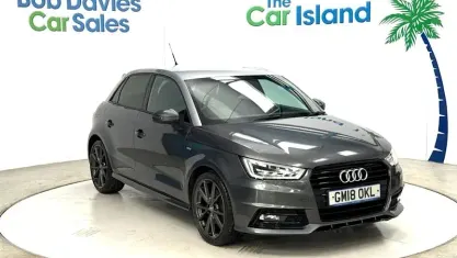 Begagnad Audi A1 Sportback Black Edition 125 HK (91 kW) 2018 Grå Halvkombi
