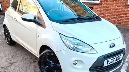 White Used 2016 Ford Ka Zetec Hatchback | £3,975 (Fair price)
