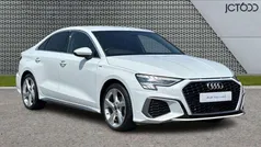 White Used 2023 Audi A3 S-Line Sedan | £23,000 (Fair price)