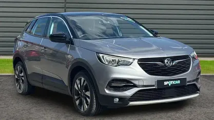 Used Vauxhall Grandland X Sport 131 HP (96 kW) 2019 Grey SUV