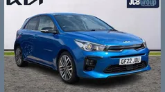Blue Used 2022 Kia Rio 4 Hatchback | £13,495 (Fair price)