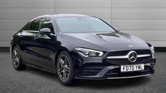 Cosmos black Used 2020 Mercedes CLA200 AMG line Sedan | £20,398 (Fair price)
