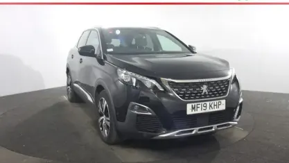 Used Peugeot 3008 GT-line 131 HP (96 kW) 2019 Black SUV