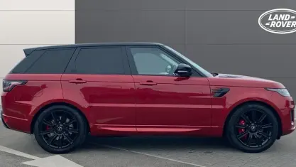 Używany Land Rover Range Rover Sport HSE Dynamic 404 KM (297 kW) 2021 Czerwony SUV
