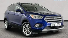 Blue Used 2017 Ford Kuga Titanium X SUV | £10,485 (Fair price)