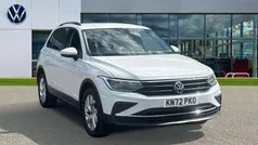 Pure white Used 2022 VW Tiguan Life SUV | £20,495 (Super price)