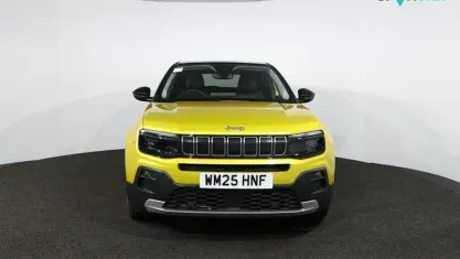 Used Jeep Avenger Summit 101 HP (74 kW) 2025 Yellow/black SUV