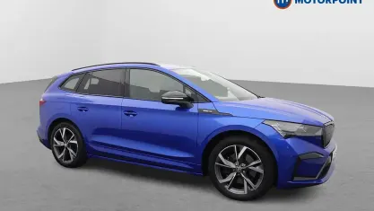 Used Skoda Enyaq iV SportlinePlus 210 kW (286 HP) 2024 Blue SUV
