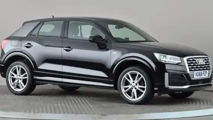 Used Audi Q2 S-Line 150 HP (110 kW) 2018 Black SUV