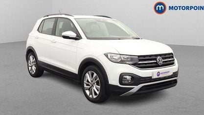 Used VW T-Cross SE 116 HP (85 kW) 2020 White SUV