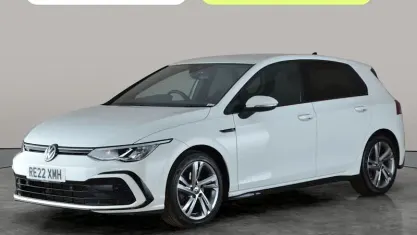 Used VW Golf VIII R-line 150 HP (110 kW) 2022 White Hatchback