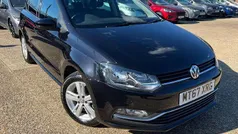 Black Used 2017 VW Polo Edition Hatchback | £9,991 (Fair price)