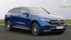 Blue Used 2022 Mercedes EQC400 AMG line SUV | £26,999 (Fair price)