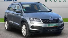 Business grey metallic Used 2021 Skoda Karoq SE Technology SUV | £19,290 (Fair price)