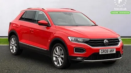 Used 2021 VW T-Roc SEL SUV | £18,599 (Fair price)