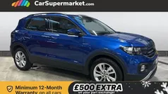 Blue Used 2022 VW T-Cross SE SUV | £13,997 (Fair price)