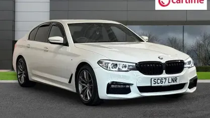Used BMW 520 M Sport 190 HP (139 kW) 2018 White Sedan