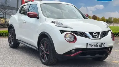 Used Nissan Juke Acenta Premium 116 HP (85 kW) 2015 White SUV