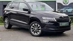 Black magic pearl effect Used 2021 Skoda Karoq SE Drive SUV | £18,199 (Fair price)