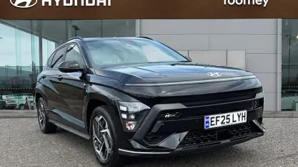 Used Hyundai Kona N Line 129 HP (94 kW) 2025 Black SUV
