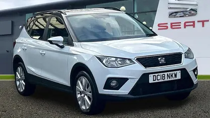 White Used 2018 Seat Arona SE Technology SUV | £9,591 (Fair price)