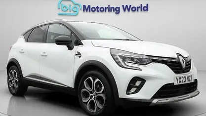 Used Renault Captur Techno 91 HP (66 kW) 2023 White/black SUV